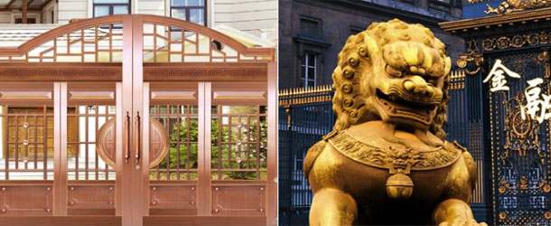 中国绿色环品牌铜门